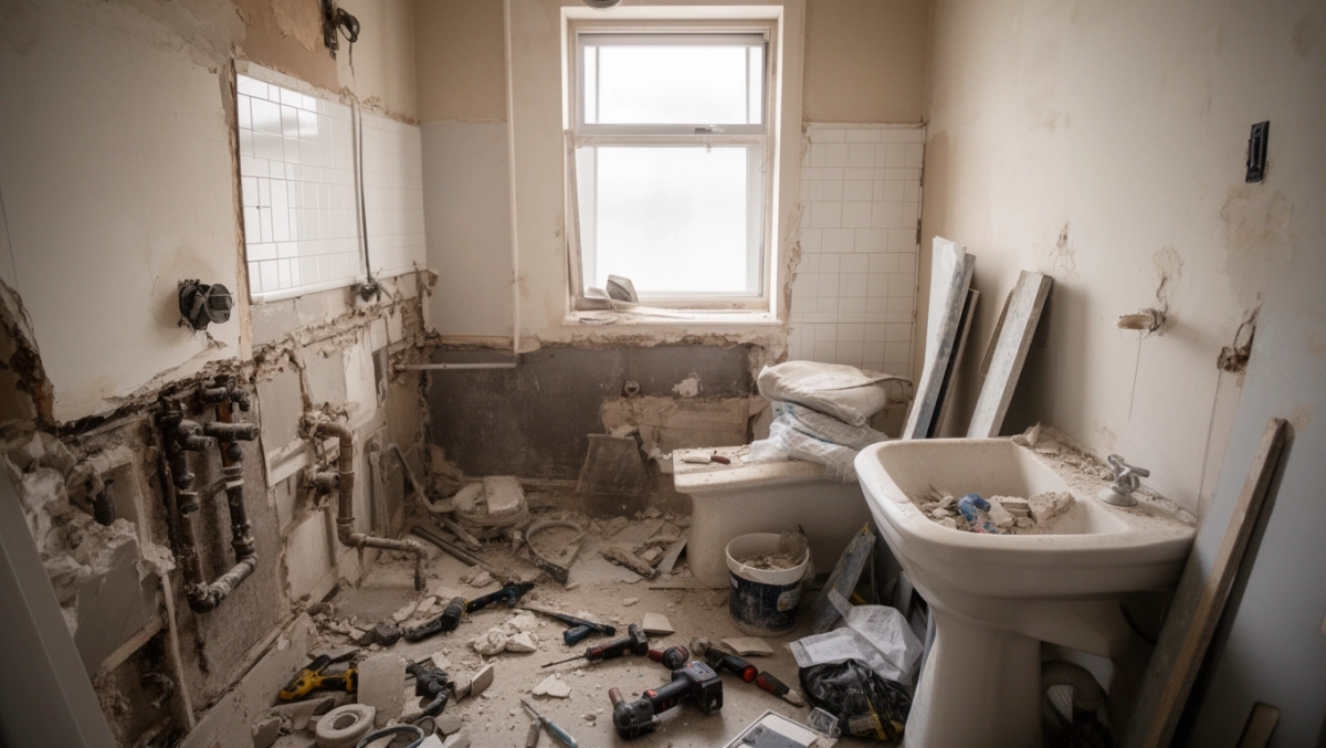 Ile trwa generalny remont łazienki