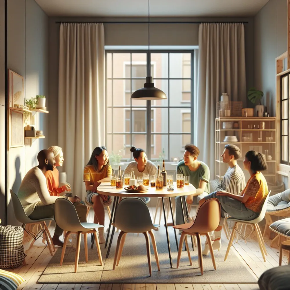 Jak pomieścić gości w małym mieszkaniu