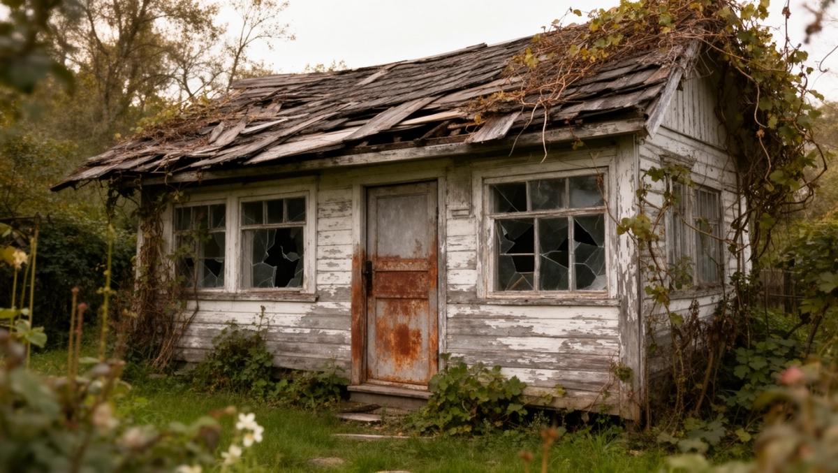 jak wyremontować domek na działce