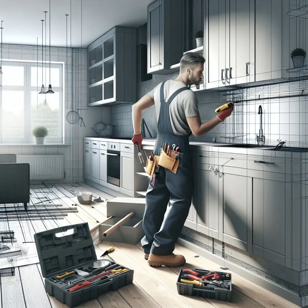 jak wyremontować kuchnię w bloku