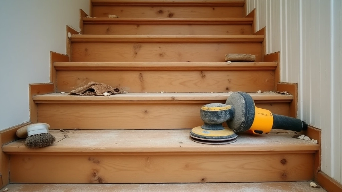 jak wyremontować schody drewniane