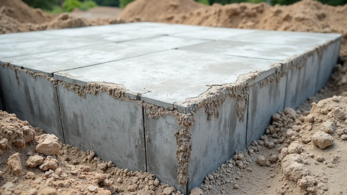 Płyta fundamentowa bez ocieplenia