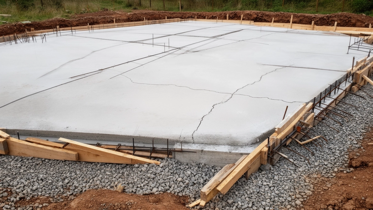 Płyta fundamentowa pod dom 70m2