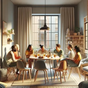 Jak pomieścić gości w małym mieszkaniu