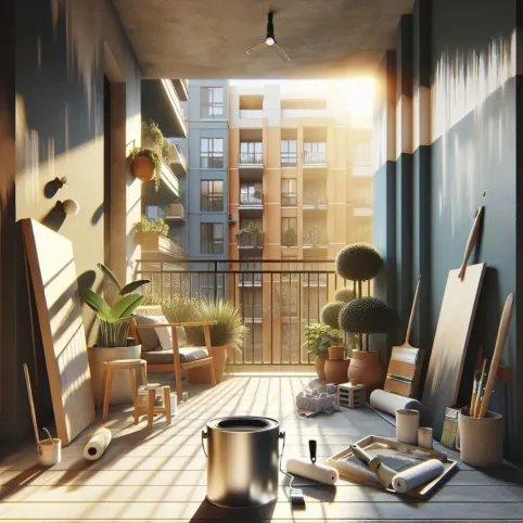 jak wyremontować balkon w bloku