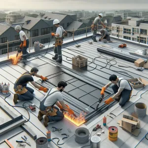 jak wyremontować płaski dach