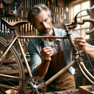 jak wyremontować stary rower