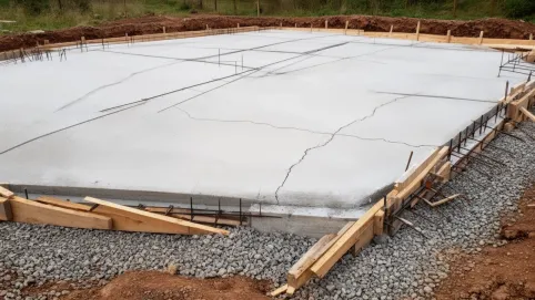 Płyta fundamentowa pod dom 70m2