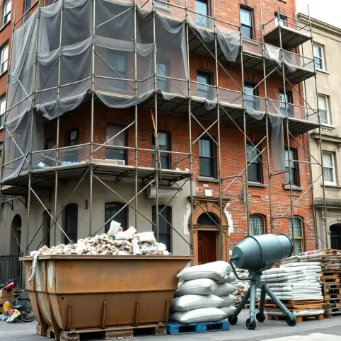 Remont elewacji kamienicy koszt