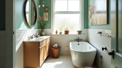 Remont łazienki tanim kosztem inspiracje Bytom