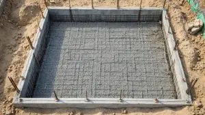 Zbrojenie płyty fundamentowej